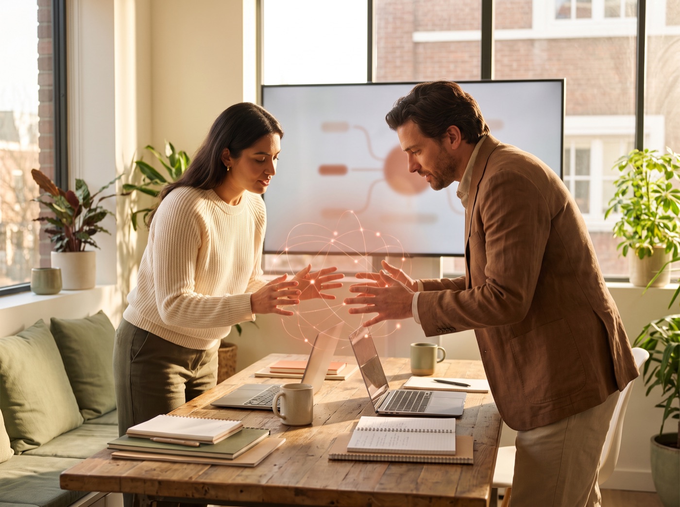Two systems bridging — company and personal operating systems